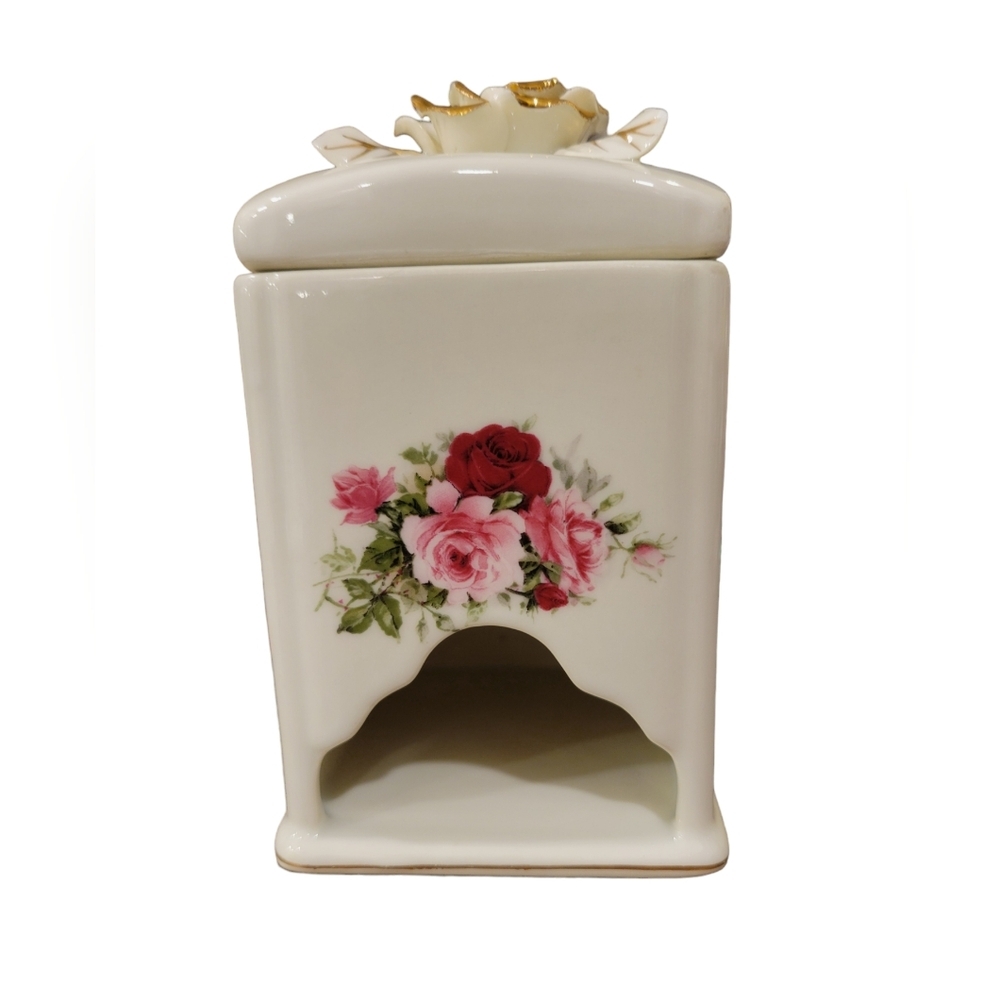 🌹 Formalities by Baum Bros. – Victorian Rose Tea Set 🌹 - Picture 4 of 5
